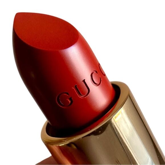 GUCCI ROUGE À LÈVRES SATIN LIPSTICK — JANET RUST 505 - Picture 17 of 17